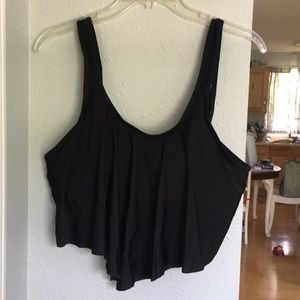 Black Swim Suit Top